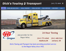 Tablet Screenshot of dickstowing.com
